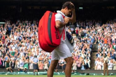 Roger Federer « n'avait pas l'air de vouloir être là-bas » lors de la défaite de Wimbledon