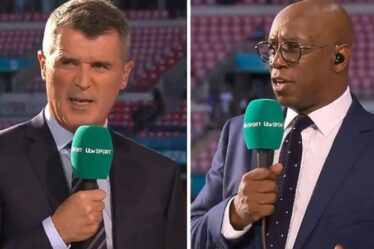 Roy Keane et Ian Wright ne sont pas d'accord sur l'homme du match entre l'Angleterre et le Danemark