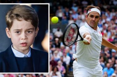 Séance de tennis privée de Prince George avec Roger Federer : "Il avait un bon swing"