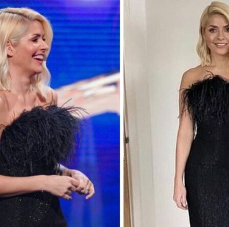 « Totalement magnifique ! »  Holly Willoughby éblouit dans une robe à plumes et à paillettes pour le nouveau spectacle de la BBC