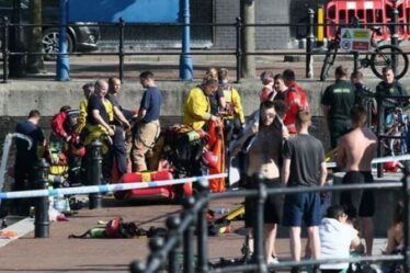 Tragédie de Salford Quays: un corps sorti de l'eau par la police après la fin d'une recherche désespérée