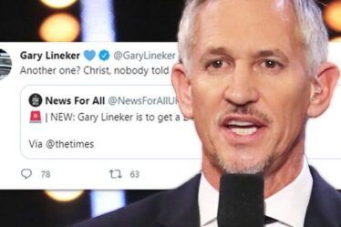 'Un autre?'  Gary Lineker supprime une publication sur Twitter concernant sa réduction de salaire de 400 000 £ à la BBC