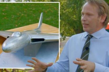Un expert de Antiques Roadshow veut acheter un modèle de bombardier Vulcan après avoir dévoilé une valeur stupéfiante