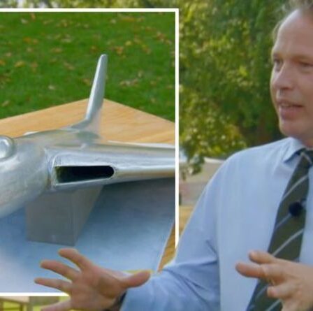 Un expert de Antiques Roadshow veut acheter un modèle de bombardier Vulcan après avoir dévoilé une valeur stupéfiante