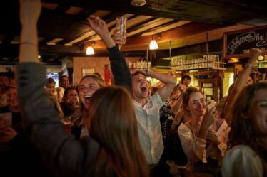 Une bagarre d'horreur dans un bar espagnol voit un père écossais "coupé" au visage après la défaite de l'Euro 2020