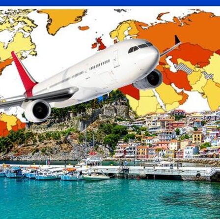 Vacances en Grèce: avertissement de voyage alors que Rhodes et Santorin deviennent rouges sur la carte des infections en Europe