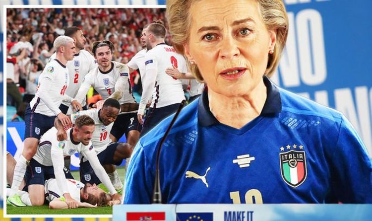 Von der Leyen plaide désespérément pour que l'Italie batte l'Angleterre en finale de l'Euro 2020 dimanche