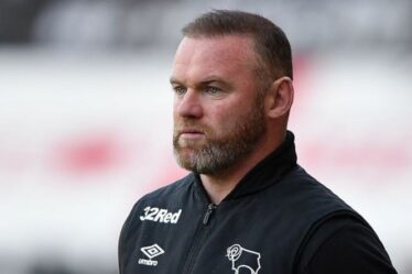 Wayne Rooney blesse son propre joueur lors d'un tacle d'entraînement en tant que patron de Derby sous un nouvel examen
