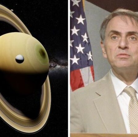 Carl Sagan a donné raison par la sonde de la NASA deux décennies après la prédiction historique de Saturne