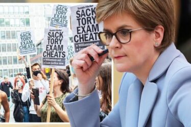 Scandale du SNP !  Sturgeon prié de s'excuser après avoir échoué aux élèves écossais pour la DEUXIÈME année