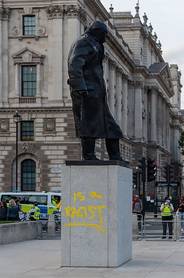 La statue de Churchill