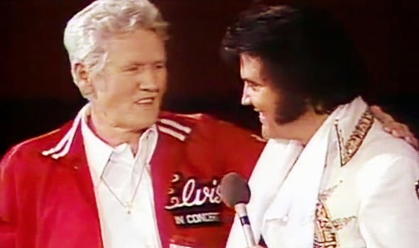 Elvis et son père Vernon Presley