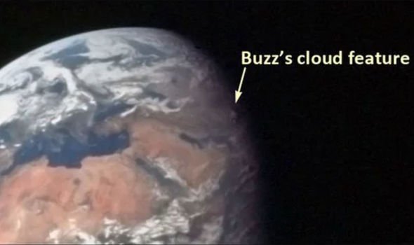 Météo: Aldrin a vu un nuage géant qu'il croyait avoir à peu près la même taille que le golfe Persique