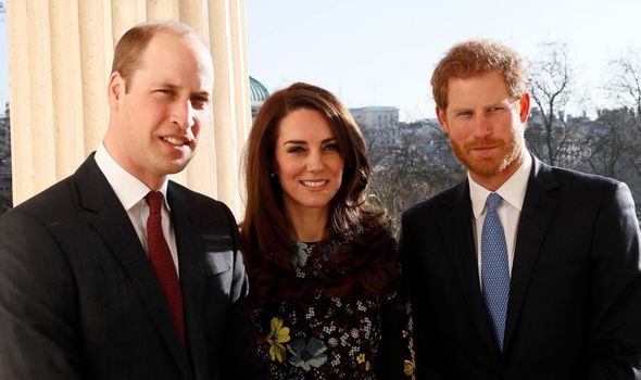 Prince William, Kate et Harry