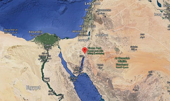 Vallée de Timna : le désert se trouve au fond du sud d'Israël