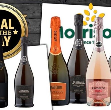 AFFAIRE DU JOUR : Morrisons lance des accords sur le Prosecco et réduit de 25 % le gin