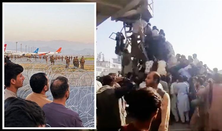 Afghanistan EN DIRECT: Les talibans prennent le contrôle de Kaboul alors que les Britanniques évacuent – ​​fusillade près de l'aéroport