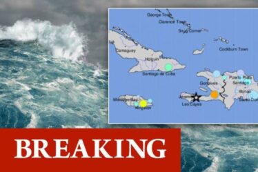 Alerte au tsunami en Haïti : des prévisions de tsunami « dangereux » avec des vagues géantes de 3 mètres frappent les Caraïbes