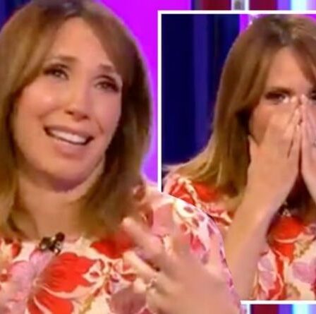 Alex Jones fond en larmes alors qu'elle sort de The One Show : "Très difficile de partir !"