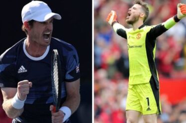Andy Murray répond à la vidéo de tennis de la star de Man Utd, David De Gea, avec l'offre de l'US Open