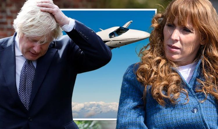 Angela Rayner accuse Boris d'avoir enfreint le code ministériel dans un avion privé financé par les contribuables