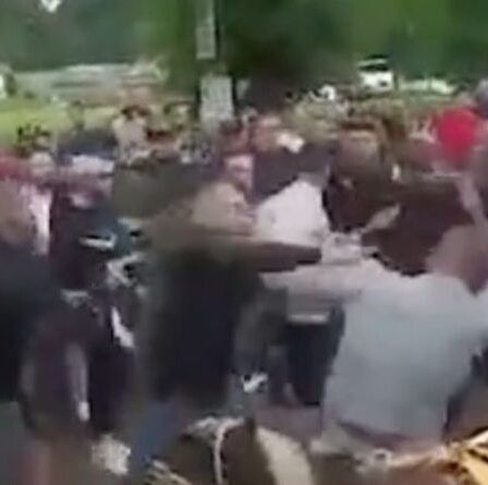 Appleby Horse Fair CHAOS alors que des policiers armés font irruption après de «graves violences»