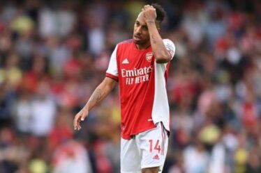 Arsenal « ouvert aux offres de transfert de Pierre-Emerick Aubameyang » malgré les plans de Mikel Arteta