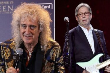 Brian May qualifie Eric Clapton de « gâteau aux fruits » à cause des commentaires anti-vaccins « Des points de vue très différents ! »