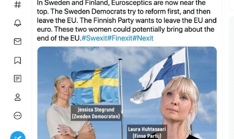 "Ces femmes pourraient marquer la FIN de l'UE" Les espoirs de Nexit augmentent alors que la nouvelle alliance eurosceptique se gonfle
