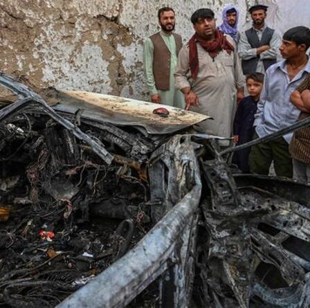 Cinq roquettes projetées dans le ciel lors d'une attaque contre l'aéroport de Kaboul alors que les États-Unis se retiraient