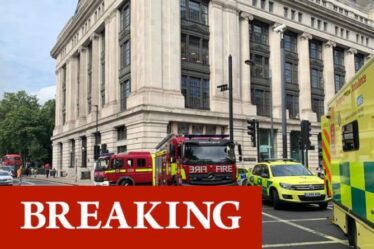 Crash à Londres : grave accident dans le centre-ville - les services d'urgence plaident pour "éviter la zone"