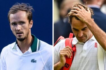 Daniil Medvedev réagit honnêtement aux nouvelles de la chirurgie du genou de Roger Federer