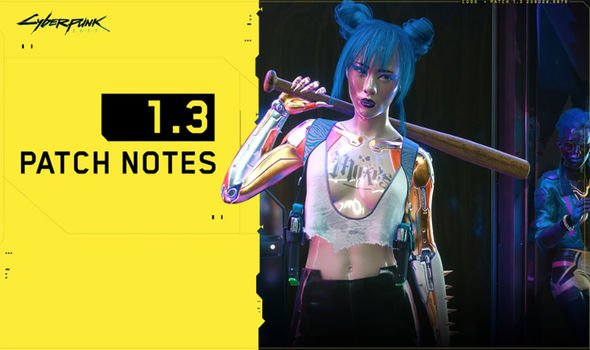 Notes de mise à jour de la mise à jour 1.3 de Cyberpunk