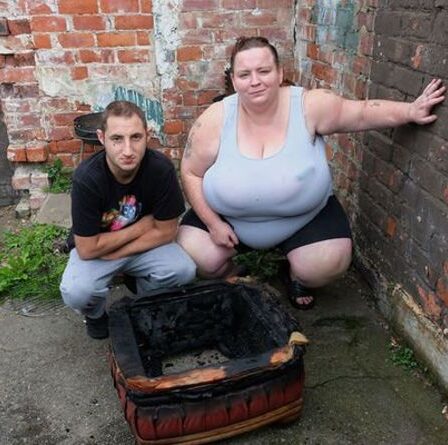 Dépliant rempli de crottes de chien incendié et posté dans la boîte aux lettres de la famille