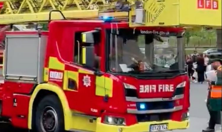 Dorchester on FIRE: un hôtel de luxe évacué «en quelques minutes» – les services d'urgence se précipitent pour flamber