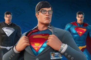 Emplacements de la carte du défi Fortnite Armored Batman, Clark Kent et Beast Boy Superman