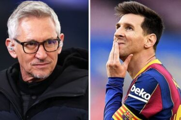 Gary Lineker se déchire à Barcelone après le départ de Lionel Messi en liberté – « gâchis »