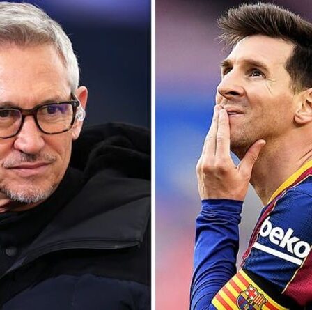 Gary Lineker se déchire à Barcelone après le départ de Lionel Messi en liberté – « gâchis »