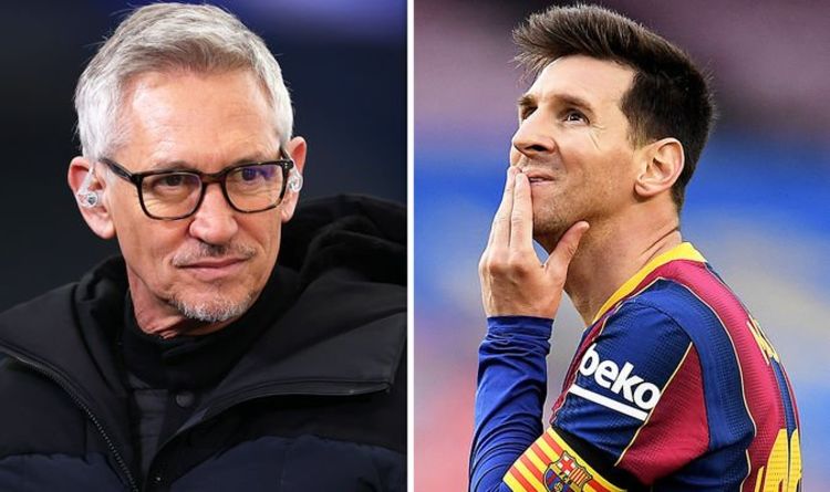 Gary Lineker se déchire à Barcelone après le départ de Lionel Messi en liberté – « gâchis »