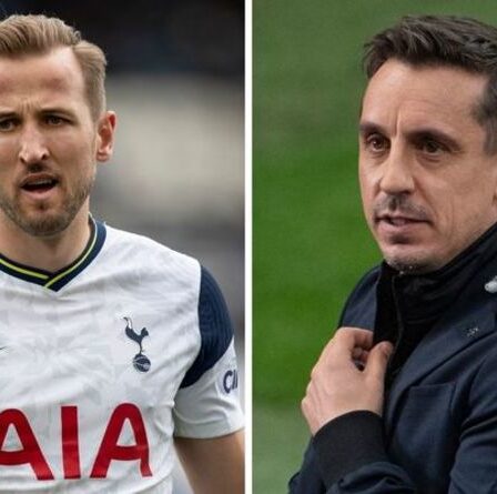 Gary Neville a convaincu Harry Kane "est parti" alors que la cible de Man City manque la victoire de Tottenham