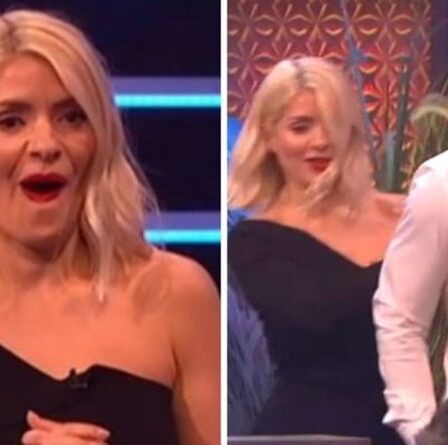 Holly Willoughby pousse le candidat à Take Off alors que l'émission de la BBC est plongée dans le chaos "Calme-toi"