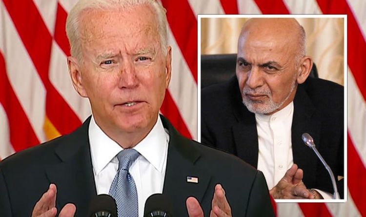 'Il s'est trompé!'  Joe Biden se déchaîne contre l'ancien président afghan alors qu'il accuse l'armée du chaos