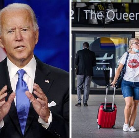 Interdiction de voyager aux États-Unis: Biden «souhaite» accepter des visiteurs britanniques entièrement vaccinés dans quelques semaines
