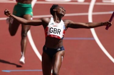 "Jamais aucun doute" Team GB bat le record national du relais 4x100m féminin