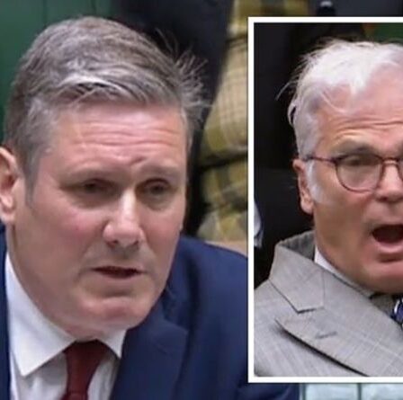 Keir Starmer perd son sang-froid alors que Desmond Swayne se lance dans une attaque brutale contre le leader travailliste