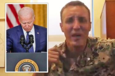 L'US Marine licencié après avoir claqué Joe Biden dans une diatribe furieuse à la suite d'une catastrophe en Afghanistan