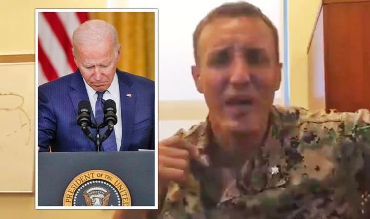 L'US Marine licencié après avoir claqué Joe Biden dans une diatribe furieuse à la suite d'une catastrophe en Afghanistan