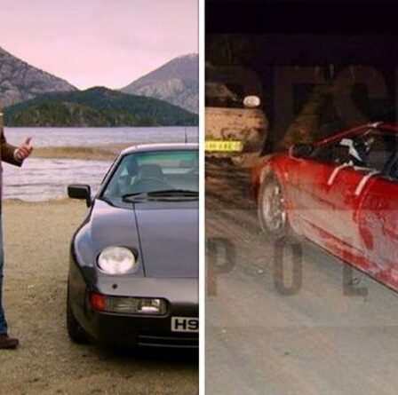 La Porsche controversée Top Gear de Jeremy Clarkson déchiquetée en un « acte de stupidité » de la taille d'une noix