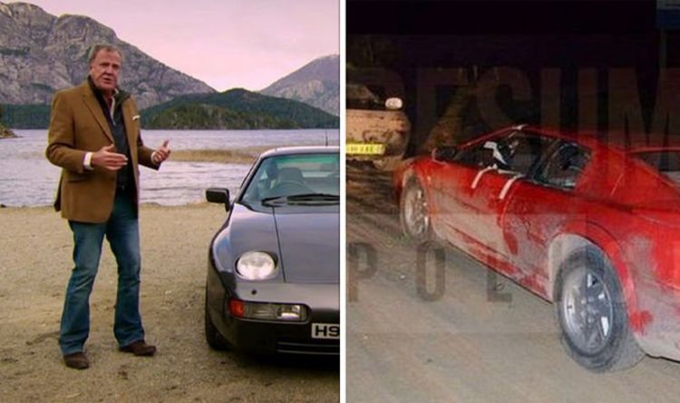 La Porsche controversée Top Gear de Jeremy Clarkson déchiquetée en un « acte de stupidité » de la taille d'une noix