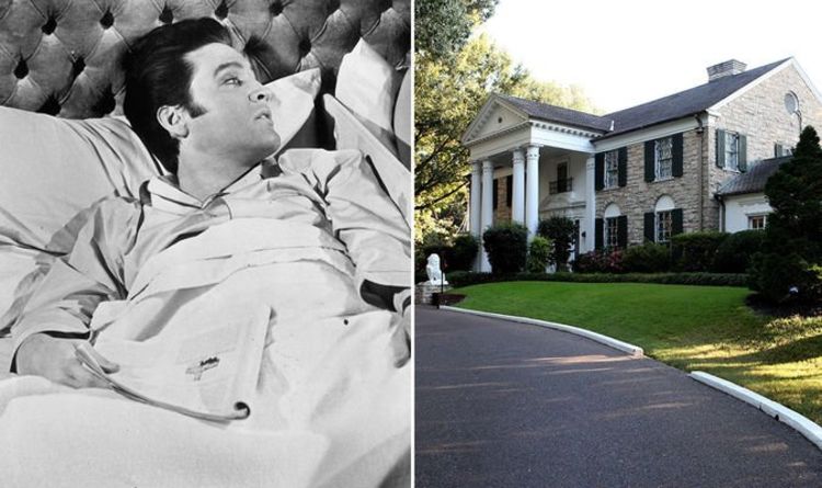 La chambre à l'étage Graceland d'Elvis Presley: l'habitude hilarante de King avec son lit et son miroir